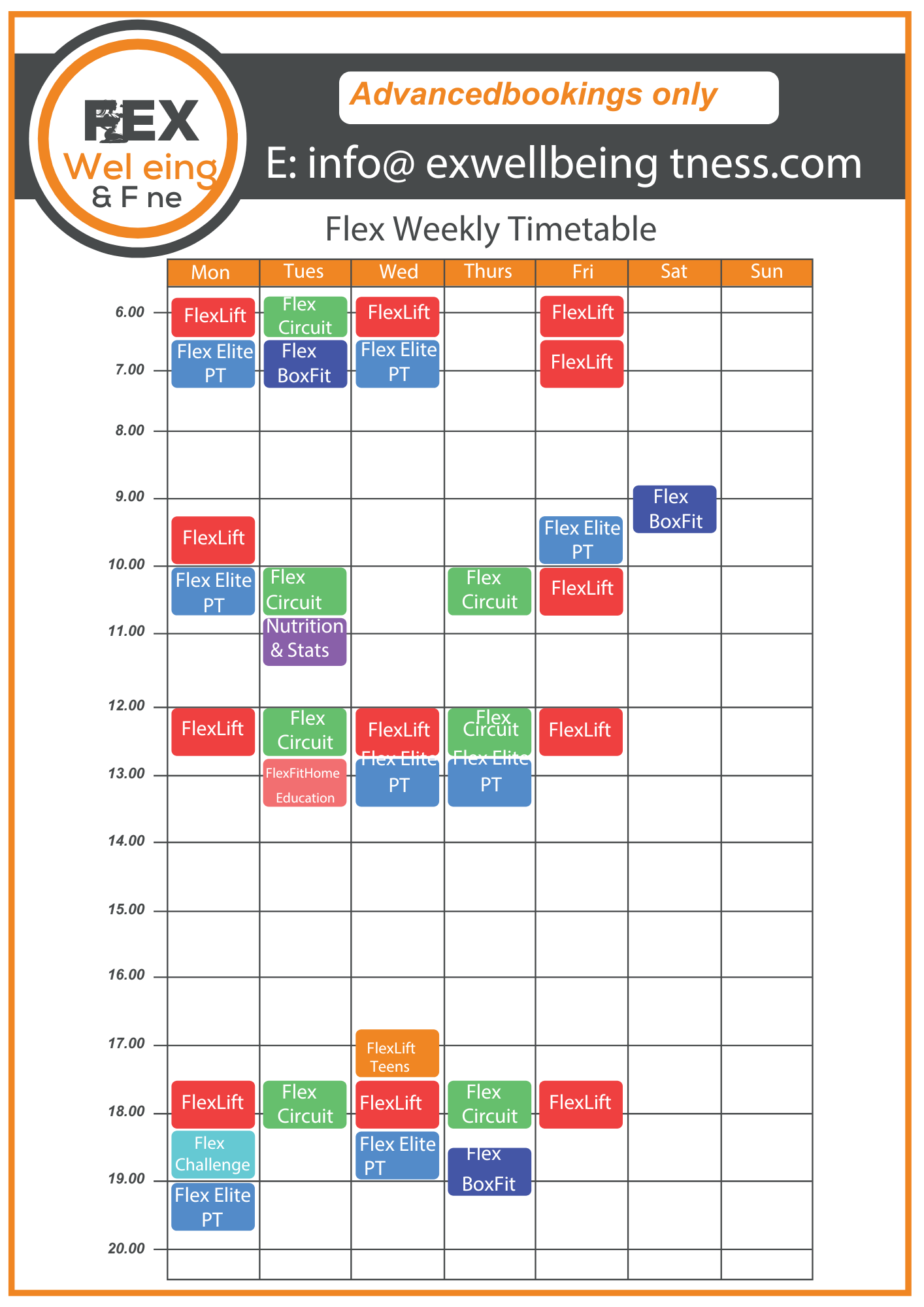 Gym Class Timetable in Doncaster | Flex Wellbeing & Fitness